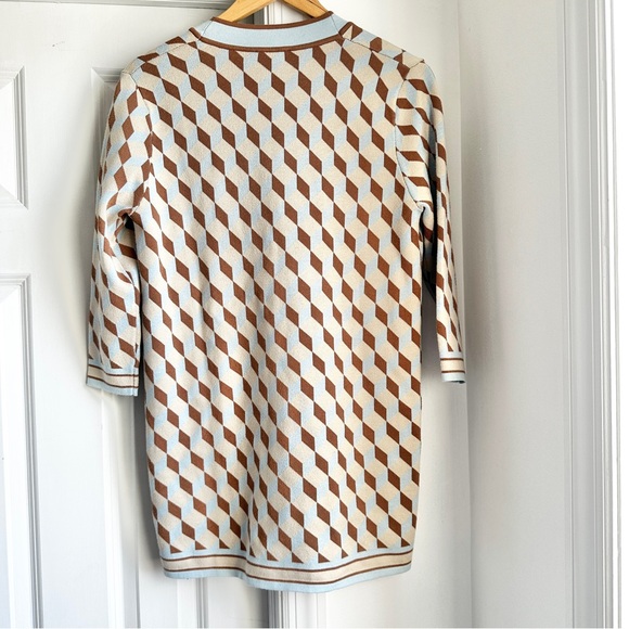 Tuckernuck Ocean Spray Knit Geo Liv Cardigan - Picture 6 of 8